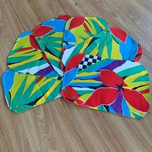 Handmade upcycled placemats set of 6